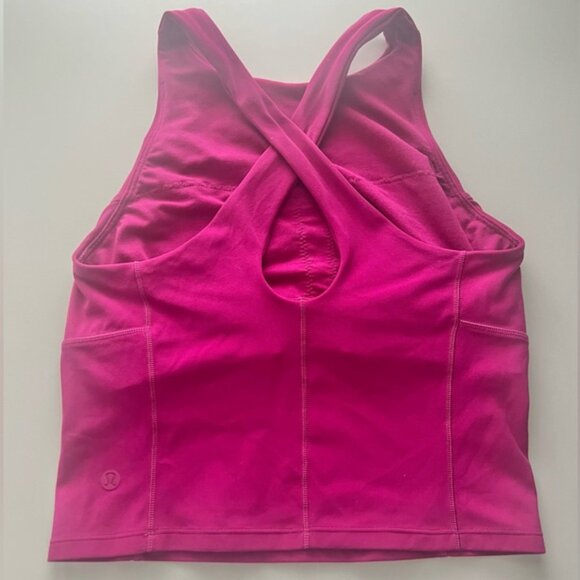 Lululemon Key To Balance Tank Ripened Raspberry Size 4 - Picture 2 of 3